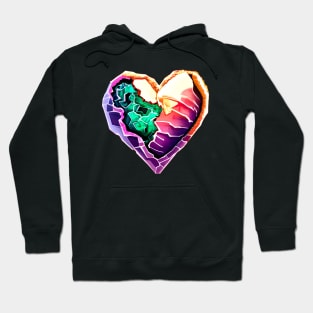 Geode Heart - Rockhound - Gelologist Hoodie